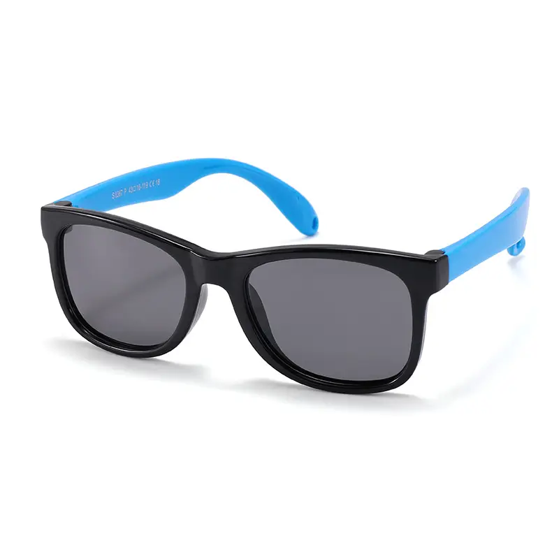 Children's Pink Silicone UV400 Sunglasses - Image 3