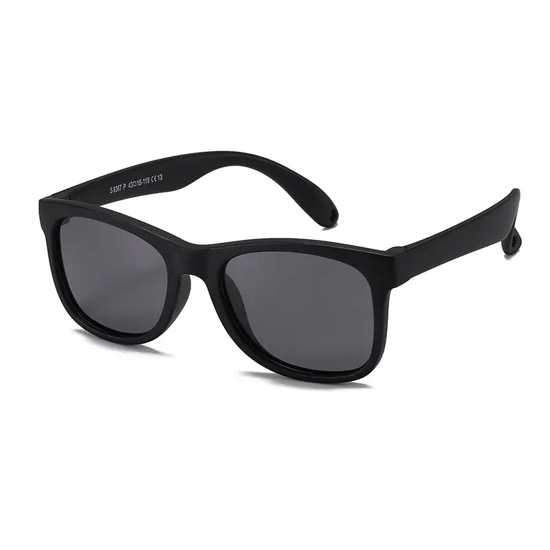 Children's Pink Silicone UV400 Sunglasses - Image 4