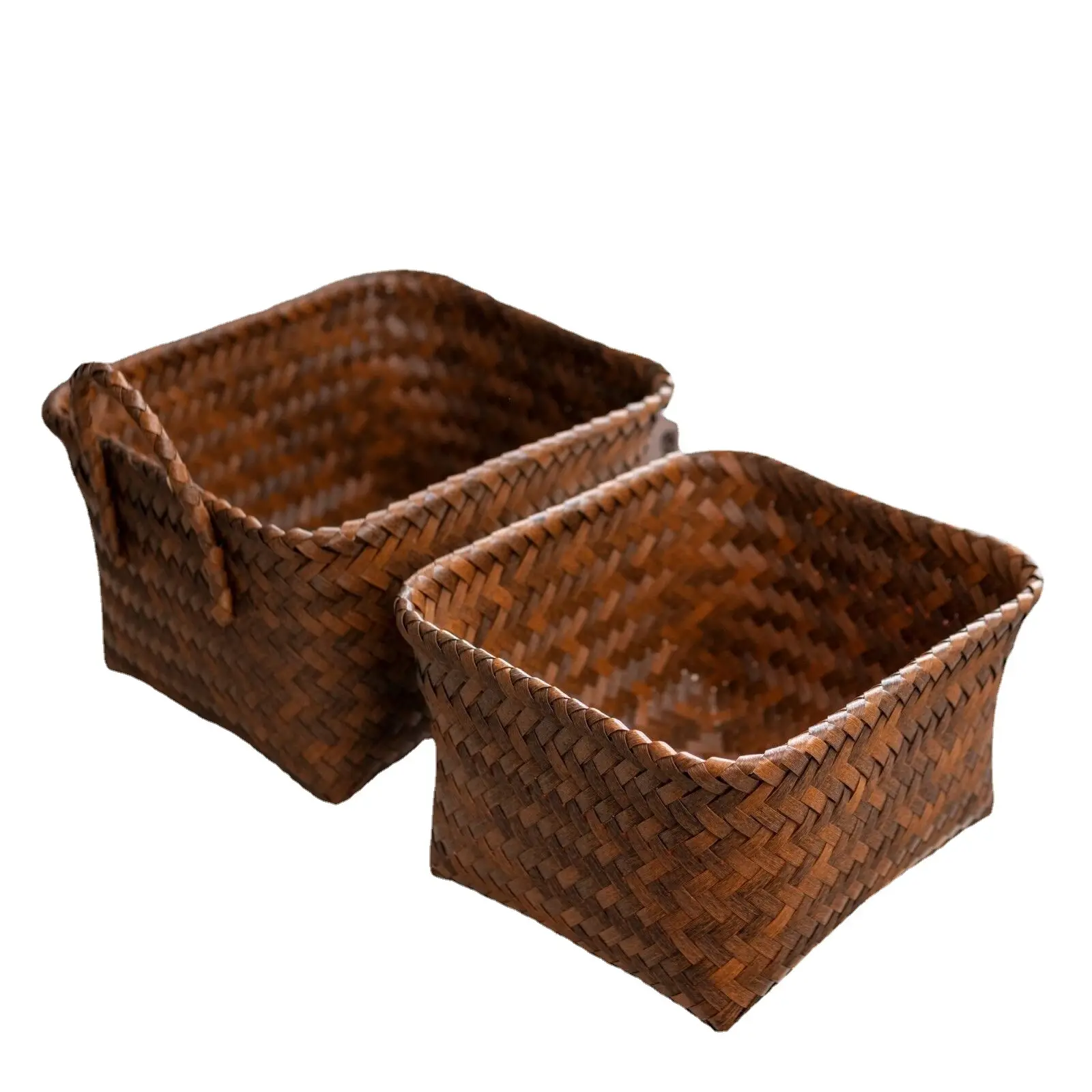 American Handwoven Storage Box for Bedroom Living Room - Image 4