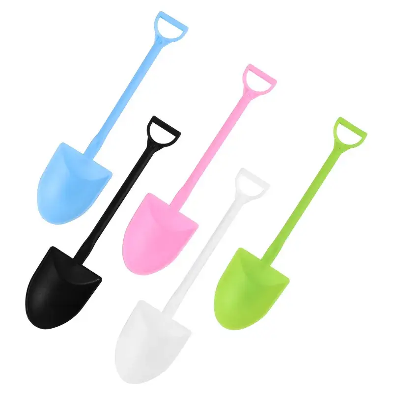 Disposable Plastic Ice Cream Shovel Spoon Set - Image 15