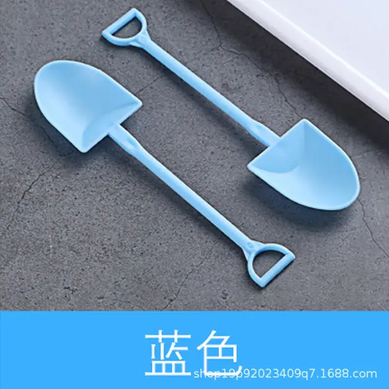Disposable Plastic Ice Cream Shovel Spoon Set - Image 7