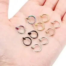 Twisted Stainless Steel C-Shape Earrings Set — feature 19
