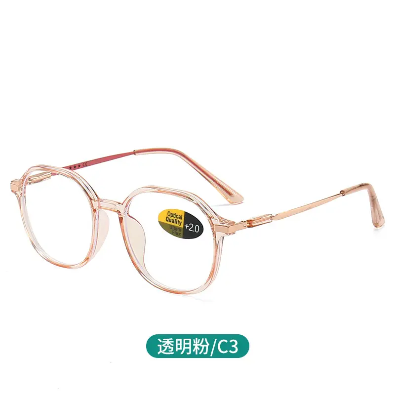 Anti-Blue Light Reading Glasses for Men Women Clear C2 Frame - Image 3