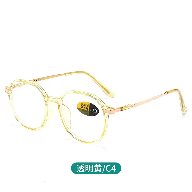 Anti-Blue Light Reading Glasses for Men Women Clear C2 Frame - Image 4