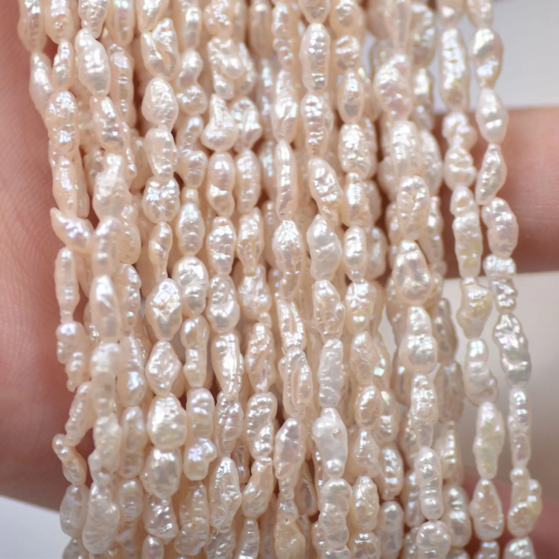Popcorn Baroque Beads Wholesale Natural Pearls - Image 4