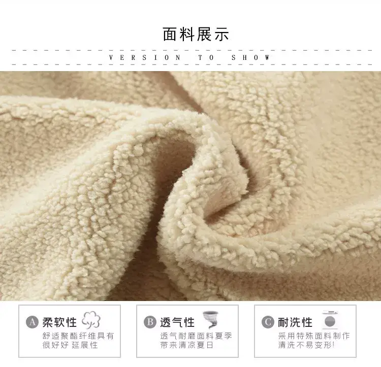 Autumn & Winter Cardigan Sweater for Elderly Women Thickened Warm Wool — feature 17