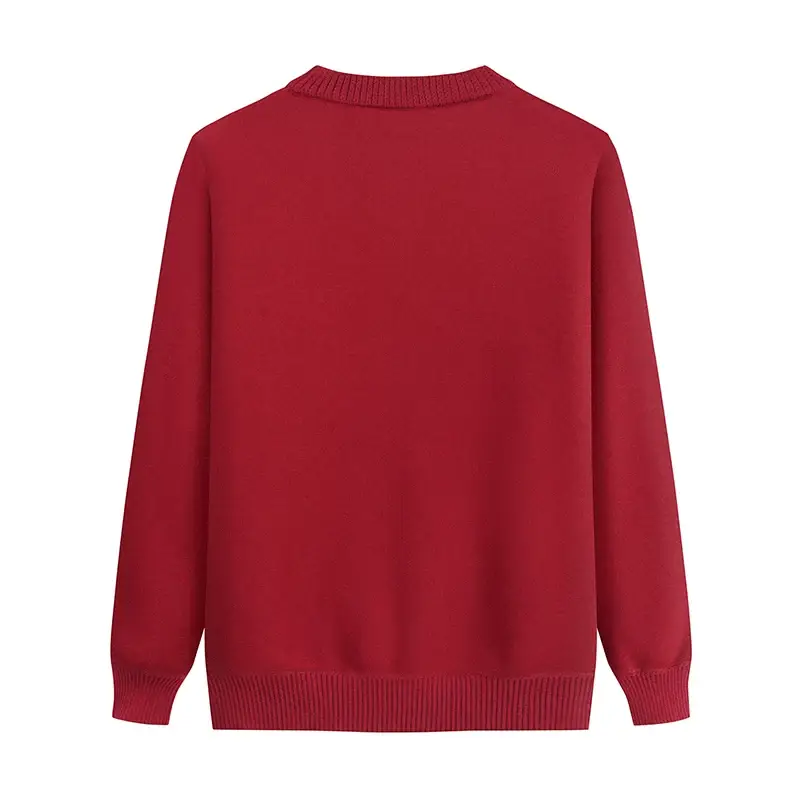 Autumn & Winter Cardigan Sweater for Elderly Women Thickened Warm Wool — feature 26