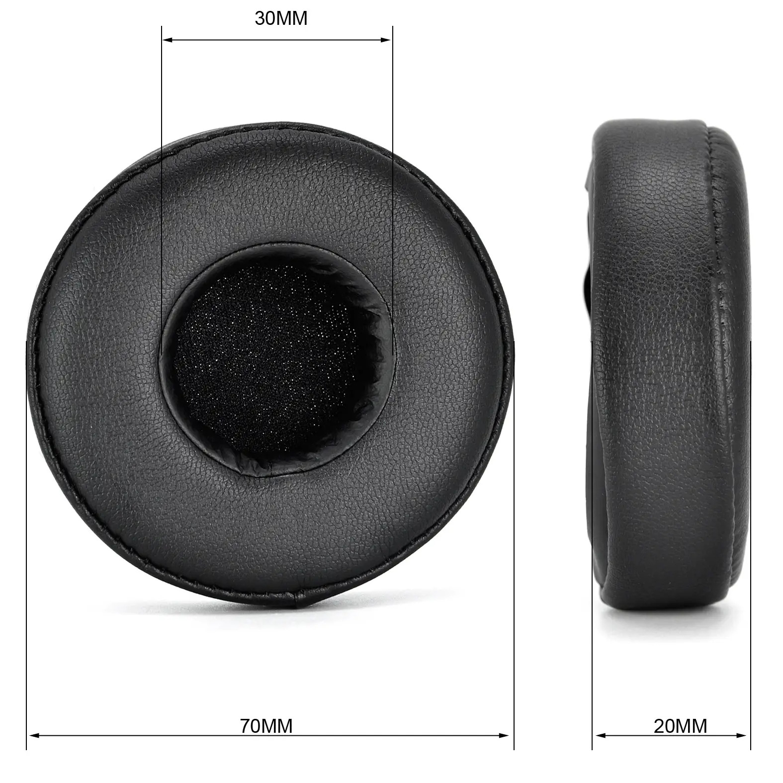 70mm Mpow 071 Earmuffs Set Black - Image 7