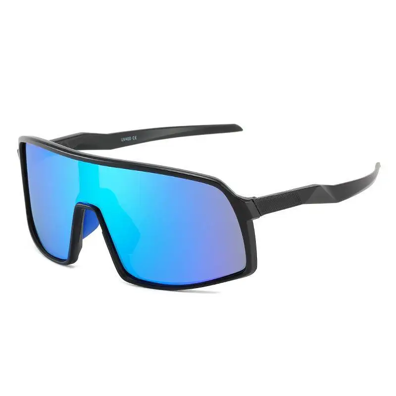 Women Windproof Polarized Cycling Sunglasses Brown Orange - Image 13