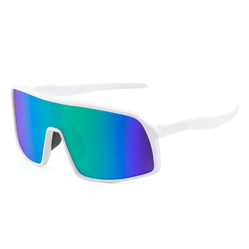 Women Windproof Polarized Cycling Sunglasses Brown Orange - Image 8