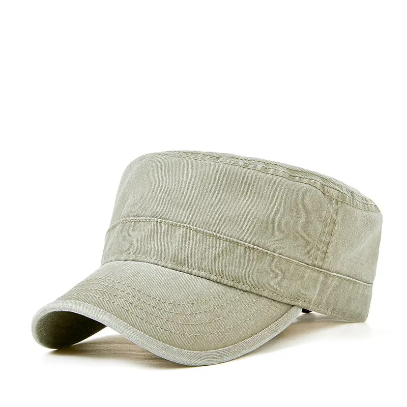Men's Blue Denim Baseball Cap Retro Large Head - Image 5