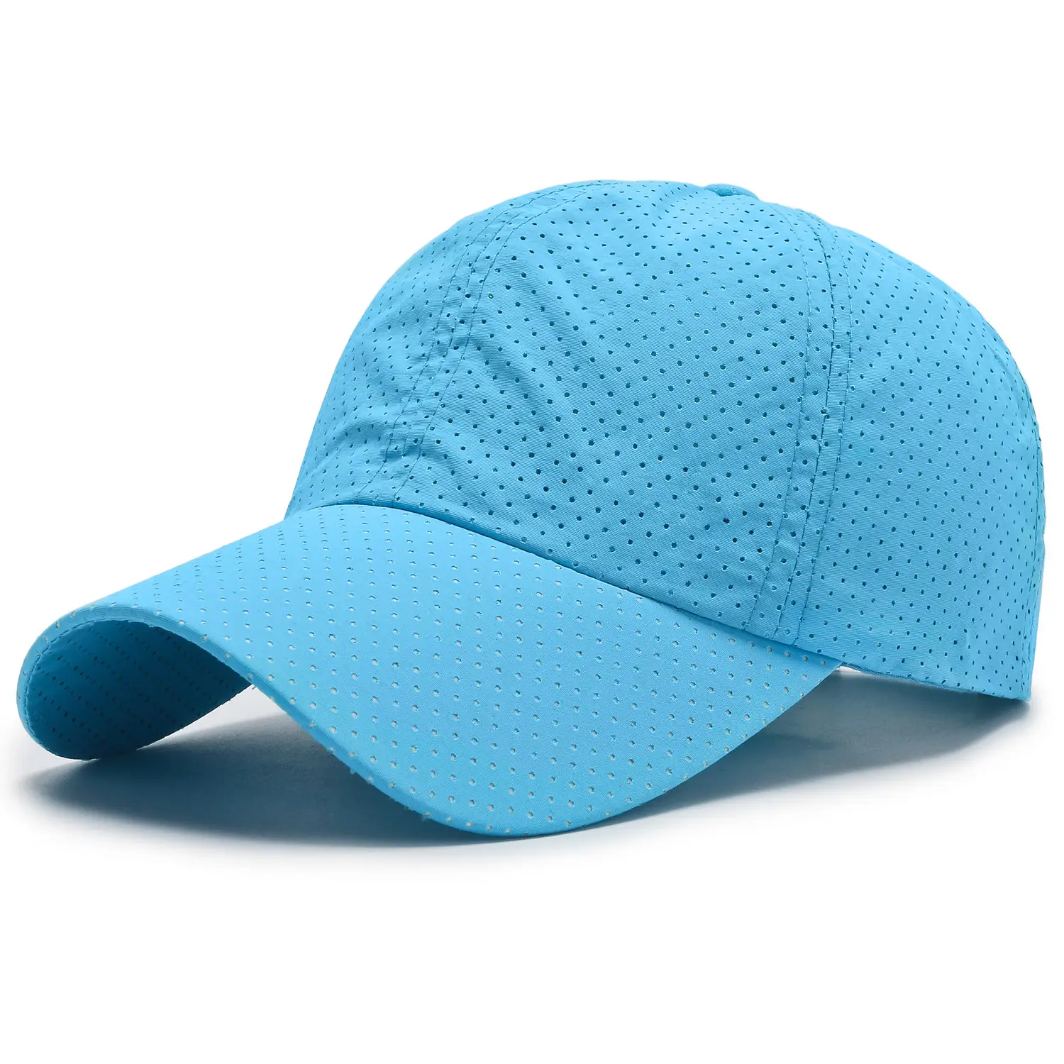 Light Blue Printed Cap for Men Women Spring Summer - Image 11