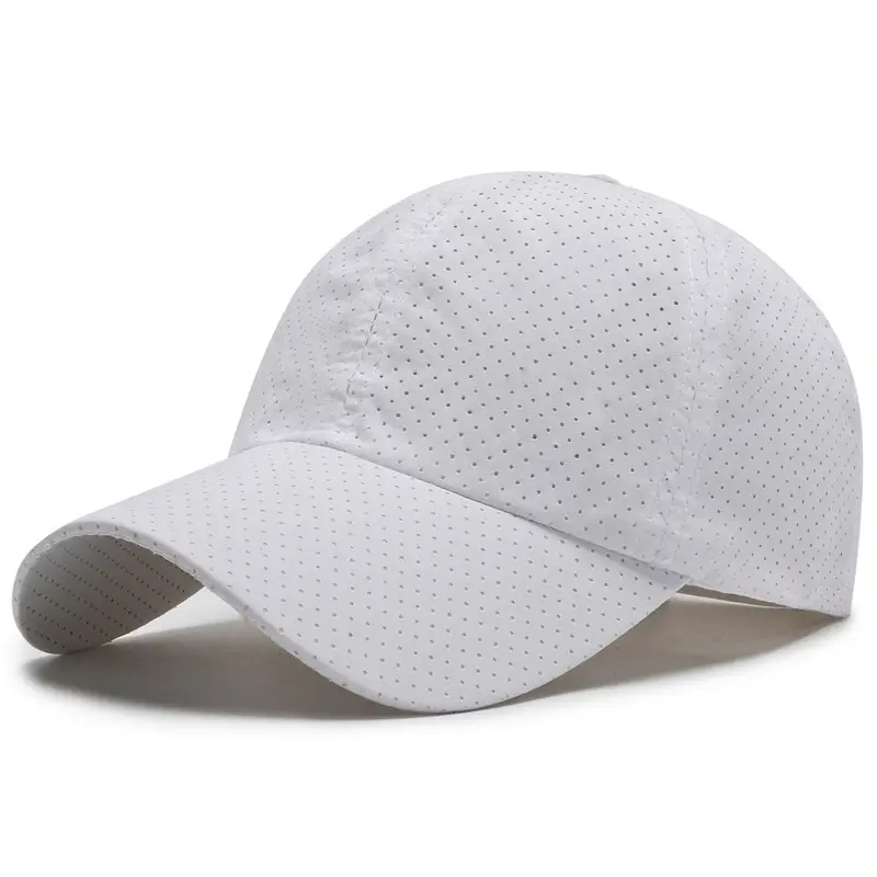 Light Blue Printed Cap for Men Women Spring Summer - Image 3