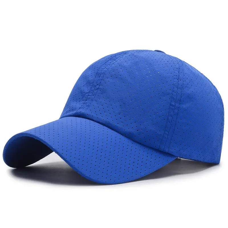 Light Blue Printed Cap for Men Women Spring Summer - Image 7
