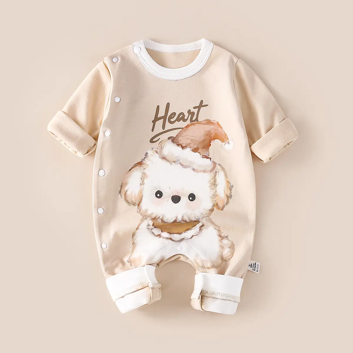 Newborn Lion Print Cotton Pajamas Set - Image 26