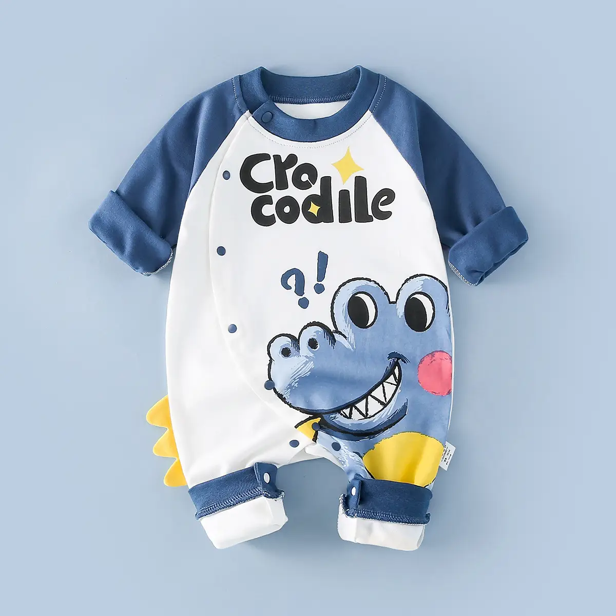Newborn Lion Print Cotton Pajamas Set - Image 33