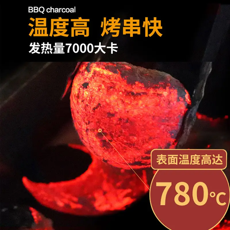 Blue Fire Banquet Charcoal Low Smoke Outdoor Camping