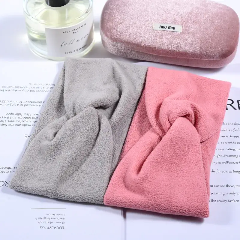 Black Cross Hair Band for Women, Sweat Absorbent, European Style - Image 10
