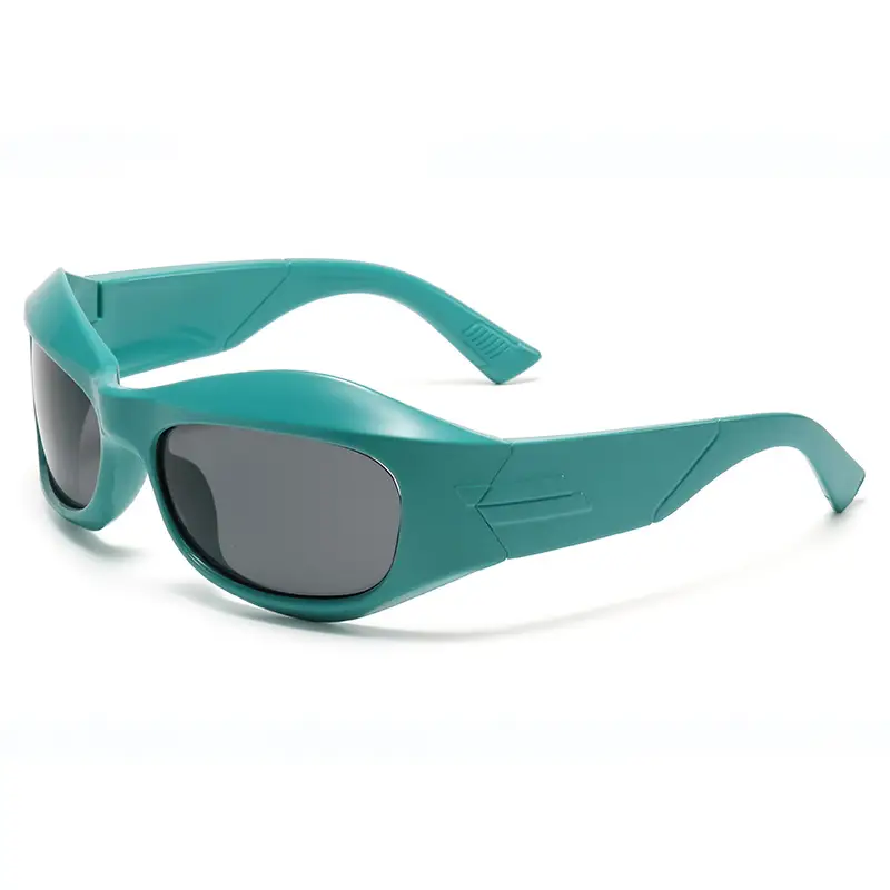 Pink Geometric Sun Glasses Y2K Street Shooting Sports