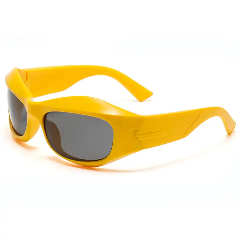Pink Geometric Sun Glasses Y2K Street Shooting Sports