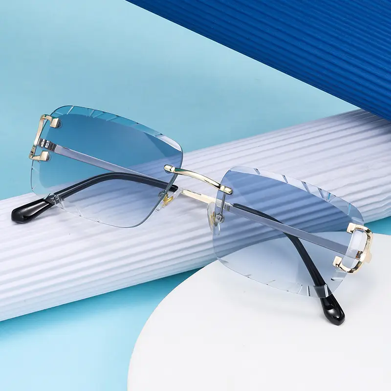 Pink Geometric Sun Glasses Y2K Street Shooting Sports — feature 1