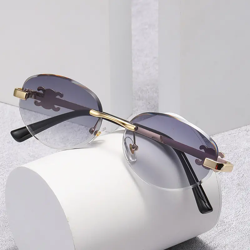 Pink Geometric Sun Glasses Y2K Street Shooting Sports — feature 17