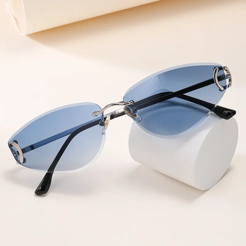 Pink Geometric Sun Glasses Y2K Street Shooting Sports — feature 87