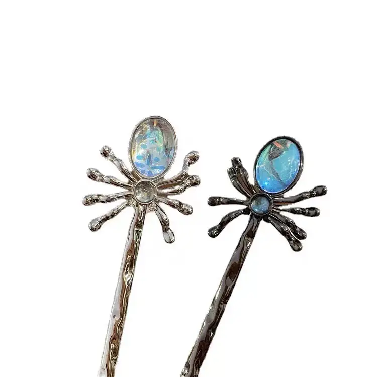 Spider Moonstone Hairpin for Women Cool New Design - Image 9