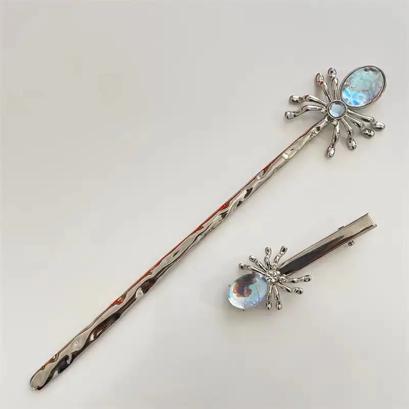 Spider Moonstone Hairpin for Women Cool New Design — feature 6