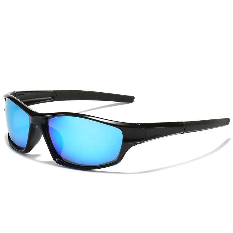 Yusha Outdoor Sunglasses Blue Lensed Sports Cycling - Image 3