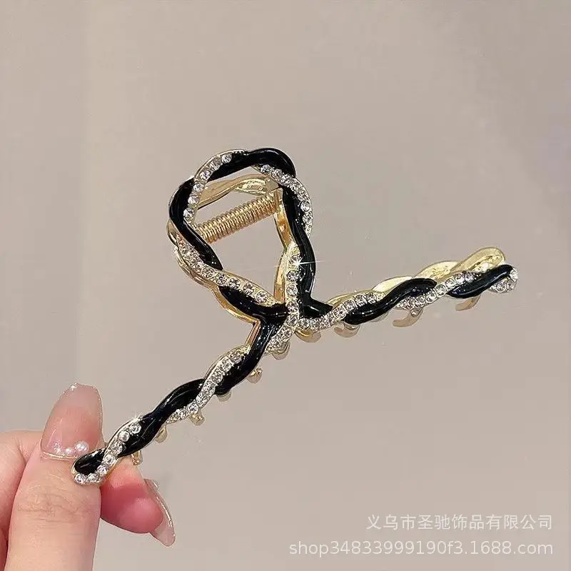Elegant Pearl Metal Hairpin for Women Summer Large 2022 - Image 5