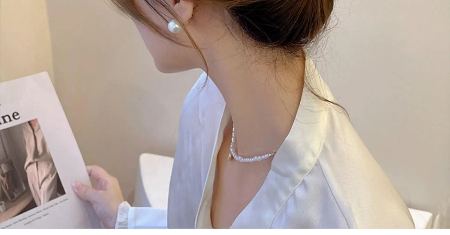 Elegant Pearl Metal Hairpin for Women Summer Large 2022 — feature 18