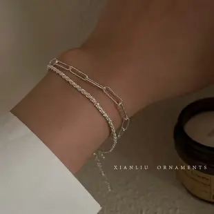 S925 Silver Geometric Knot Bracelet for Women — feature 17