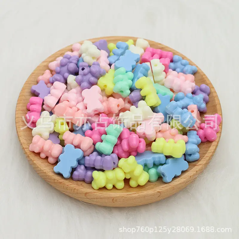 Acrylic Bear Beaded Mobile Phone Chain Bracelet Accessories - Image 12