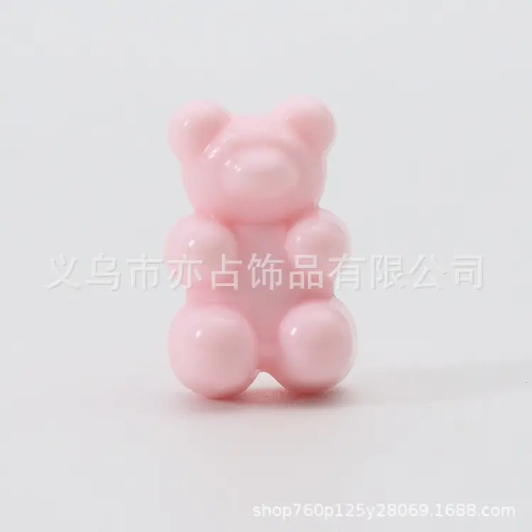 Acrylic Bear Beaded Mobile Phone Chain Bracelet Accessories - Image 2