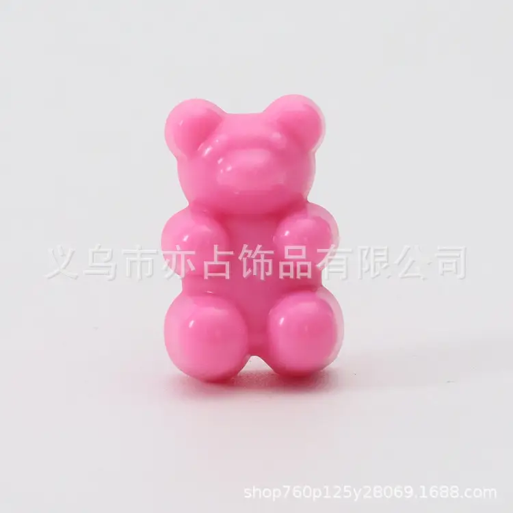Acrylic Bear Beaded Mobile Phone Chain Bracelet Accessories - Image 3