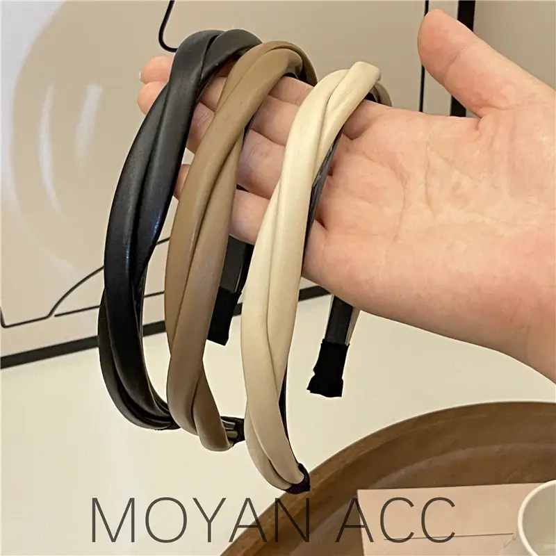 Korean Style Cross Twist Headband for Women