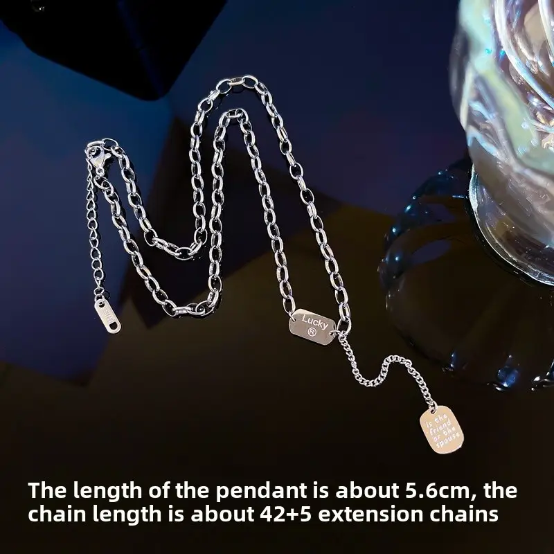 Gold Pendant Necklace with Black Circle Design - Image 25