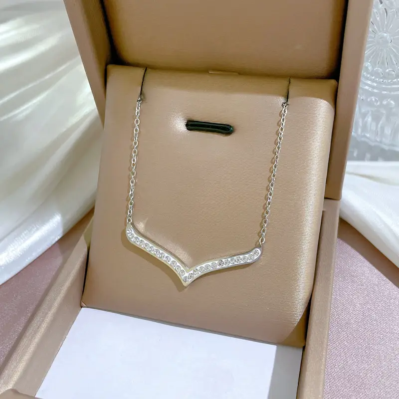 Gold Pendant Necklace with Black Circle Design - Image 57