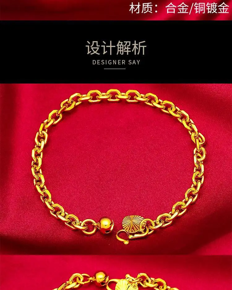 Gold Plated Cross Bracelet for Women — feature 4