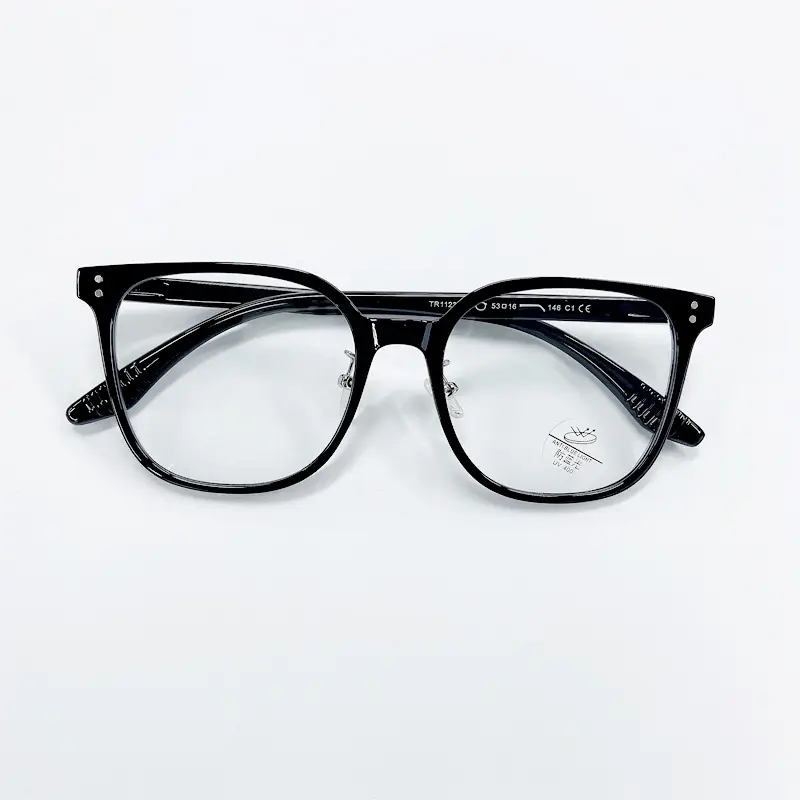 Korean Style Large Frame Anti-Blue Light Glasses for Men Women - Image 11