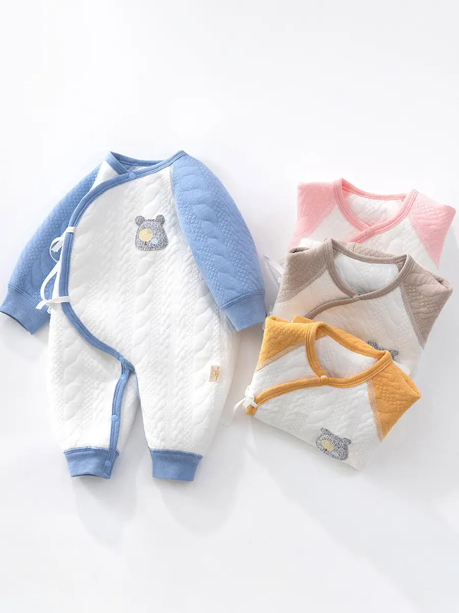Newborn Strap Top Baby Cotton Warm 0-6M - Image 5