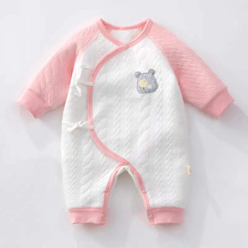 Newborn Strap Top Baby Cotton Warm 0-6M - Image 2