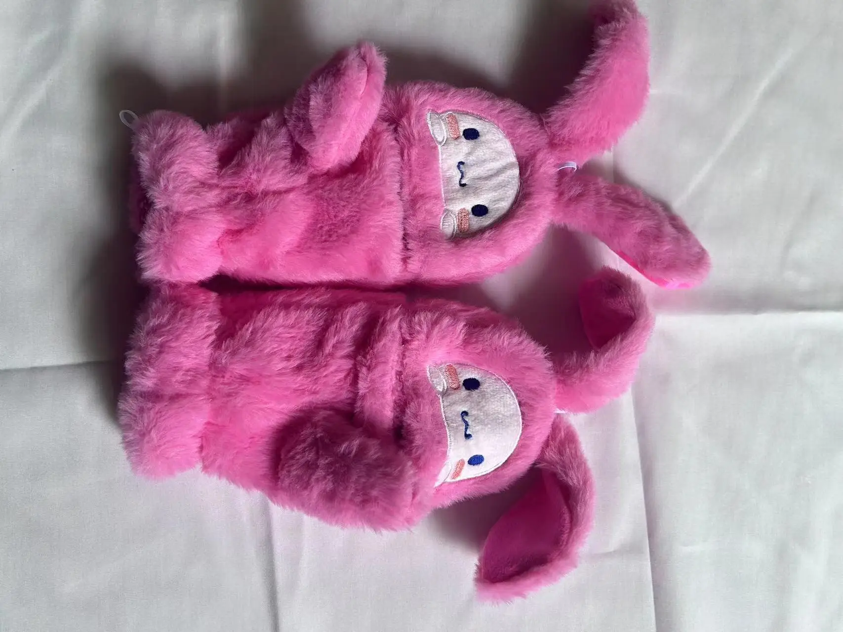 Cute Cartoon Winter Gloves for Girls Soft Plush - Image 3