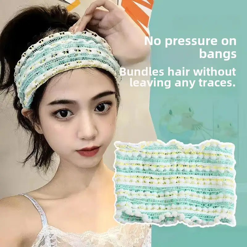 Wide Brim Elastic Korean Headband for Women