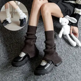 Girls White Lace Socks with Black Leather Shoes — feature 47