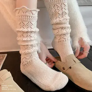 Girls White Lace Socks with Black Leather Shoes — feature 61