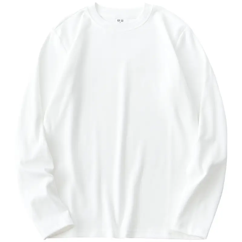 German Velvet Long Sleeve T-Shirt Beige - Image 15