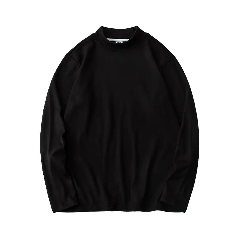 German Velvet Long Sleeve T-Shirt Beige - Image 10