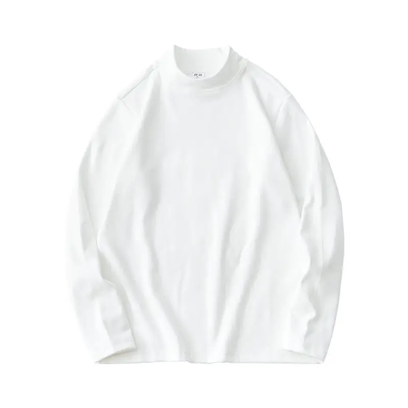 German Velvet Long Sleeve T-Shirt Beige - Image 6